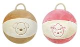 OBL806720 - 8 inch machine embroidery cartoon plush ball bounce