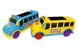 OBL806962 - Solid colors stay the school bus with the lights