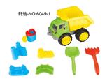 OBL807190 - 沙滩工程车(8PCS)
