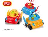 OBL807313 - Soft rubber car 9 PCS