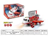 OBL807368 - 灯光音乐可变形消防收纳飞机（1.5V AAx3 不包电）