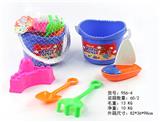 OBL807803 - 5PCS沙滩桶套装