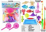 OBL808201 - Magnetic fishing bags with inflatable pool