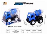 OBL808216 - 实色滑行工程车 (蓝色搅拌机)