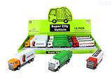 OBL809421 - 合金回力运输车 （展示盒12只）