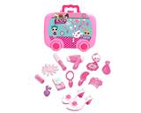 OBL809474 - Pink surprise suitcase accessories covered 13 times