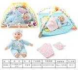 OBL809587 - 14寸棉身娃娃(6声IC)配游戏垫