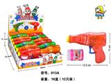 OBL809888 - Inertial transparent bubble gun with light coke (3 color)