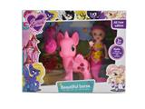 OBL810795 - Evade glue Ma Baoli with 3.5 -inch small mermaid kelly barbie with a comb