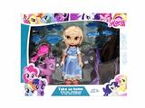 OBL810799 - Evade glue large sun magar alone the wildebeest 6 inch solid body Disney princess crown with paragra