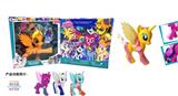 OBL810808 - Evade glue large joints horse take light music to take the crown with lollipops with ice cream