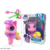 OBL810813 - Evade glue oversized balloons cartoon horse with a mask with a comb