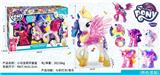 OBL810843 - Environmental protection high-grade large crown Ma Baoli with colorful light music with a pony bao l