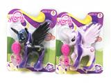 OBL810890 - I dream of evade glue pony bao li with horse combs single paragraph 2 color orange