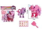 OBL810893 - Greater one-horned pegasus with small one-horned pegasus with comb stickers