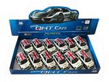 OBL811991 - 1:32合金回力GT迷你宝马警车,开门，