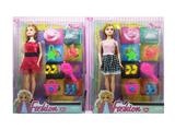 OBL812526 - 11.5 inch double blister beautiful dolls