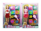 OBL812528 - 11.5 inch double blister beautiful dolls