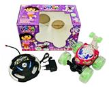 OBL812781 - 朵拉 360°翻斗车灯光音乐带方向盘