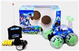 OBL812790 - 蓝精灵 360°翻斗车灯光音乐