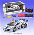 OBL813249 - 四通遥控兰博基尼警车（包电）带声音