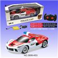 OBL813250 - 四通遥控法拉利警车（包电）带声音