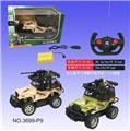 OBL813253 - 四通遥控越野战车(包电)有声音