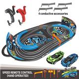 OBL813369 - 灯光手摇轨道车套装 (携便式手提盒子)