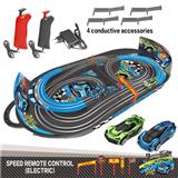 OBL813370 - 灯光电动轨道车套装        (携便式手提盒子)