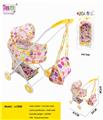 OBL813493 - Baby sun visor basket handbag (iron) eva wheel