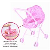 OBL813594 - Two in ten thousand wheelbarrow and basket (iron)