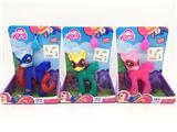 OBL814447 - High-grade large horse with three conventional comb with stickers
