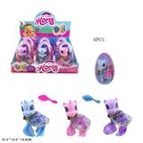 OBL814478 - High-grade PVC egg paragraphs 4 Ma Baoli take horse combs four four-color mixed 20 PSC