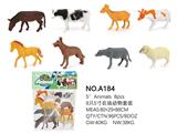 OBL814794 - 8只5寸农场动物套装