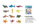 OBL814965 - 12只5寸海洋动物套装