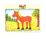 OBL815164 - 22.5 * 17.7 CM wide cartoon small wooden puzzles