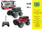 OBL815595 - 1:18四通灯光路虎卫士越野遥控车