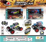 OBL815740 - 1:16四通2.4G越野PVC壳变形遥控车(不包电)