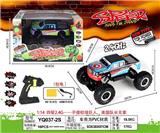 OBL815744 - 1:14四驱2.4G不侵权PVC壳越野攀爬车(包电)