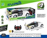 OBL815771 - 1：14四通带前灯布加迪遥控警车（不包电）