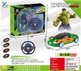 OBL815791 - 1:14重力感应绿巨人带前灯遥控车(不包电)