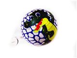 OBL816035 - 9 inches dinosaur color printing ball