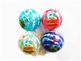 OBL816037 - 9 inches sea fish color printing ball