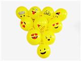 OBL816046 - 8 "yellow face handles the ball