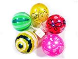 OBL816051 - Five conventional 9 inches color printing ball