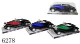 OBL816293 - Inertial convertible car (transparent red, blue and green color, orange)