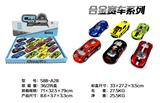 OBL816578 - 16只装展示盒1:50合金赛车回力（6款混装）