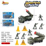 OBL816908 - 单只回力军事导弹车