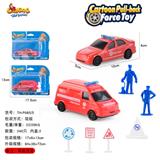 OBL816932 - 单只回力消防警车