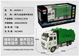 OBL817012 - 高仿真合金回力城市清洁车单只装